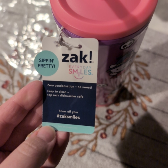 Hello Kitty Halloween Purple Tumbler with Straw 25oz - Picture 2 of 5